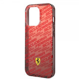 Ferrari iPhone 14 Pro Max Cover Gradient Scuderia Rød