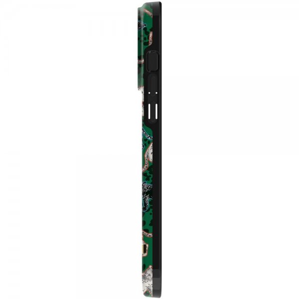 Richmond & Finch iPhone 14 Pro Max Cover Green Leopard
