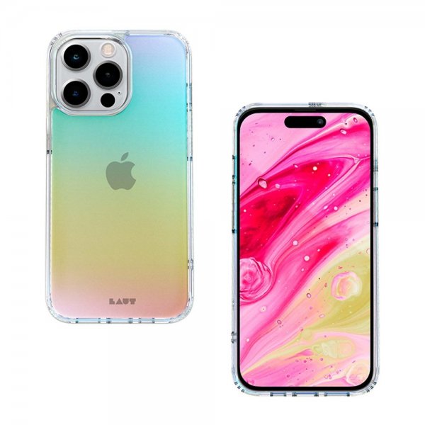LAUT iPhone 14 Pro Max Cover Holo Pearl