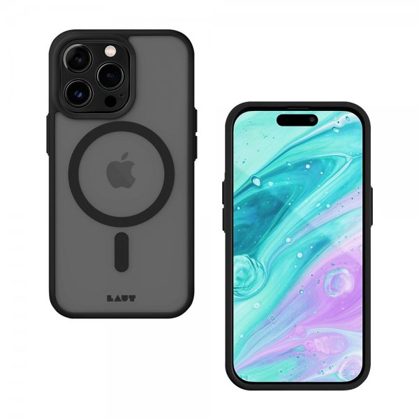LAUT iPhone 14 Pro Max Cover Huex Protect MagSafe Sort