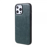 X-Level iPhone 14 Pro Max Cover Lædertekstur Grøn