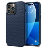 Spigen iPhone 14 Pro Max Cover Liquid Air Navy Blue