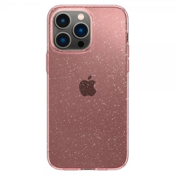 Spigen iPhone 14 Pro Max Cover Liquid Crystal Glitter Rose Quartz