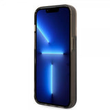 Karl Lagerfeld iPhone 14 Pro Max Cover Liquid Glitter Translucent Sort