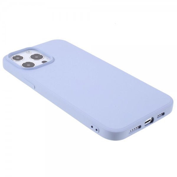X-Level iPhone 14 Pro Max Cover Liquid Silicone Lilla