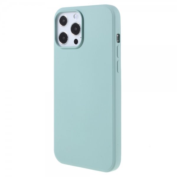 X-Level iPhone 14 Pro Max Skal Liquid Silicone Turkis