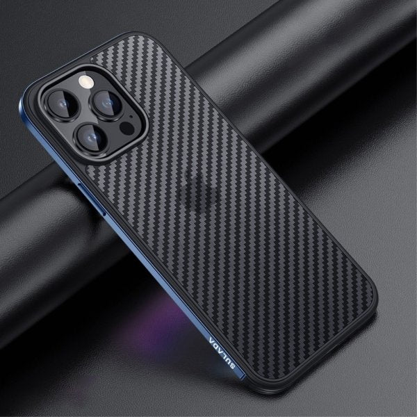 Sulada iPhone 14 Pro Max Cover Luxury Series Blå