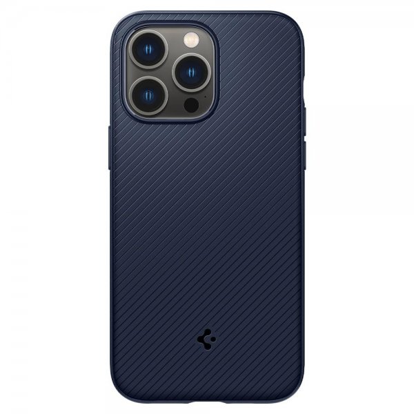 Spigen iPhone 14 Pro Max Cover Mag Armor MagFit Navy Blue