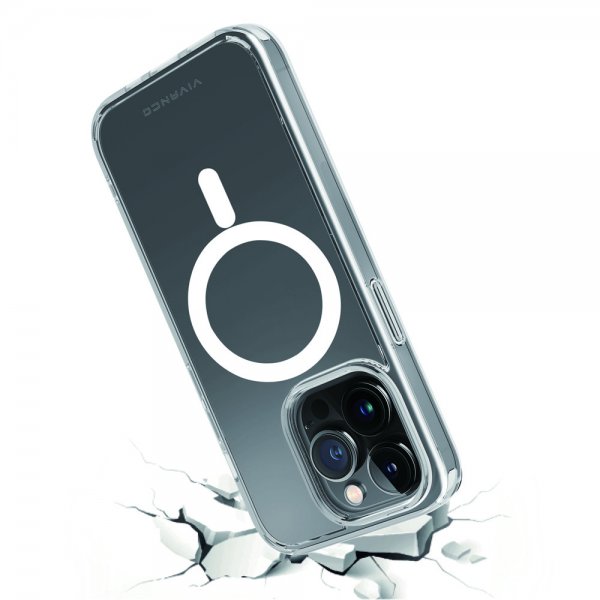 Vivanco iPhone 14 Pro Max Cover Mag Steady Klar