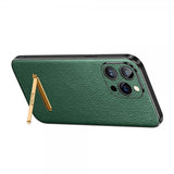 Sulada iPhone 14 Pro Max Cover med Stander Grøn