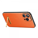 Sulada iPhone 14 Pro Max Cover med Stativ Orange