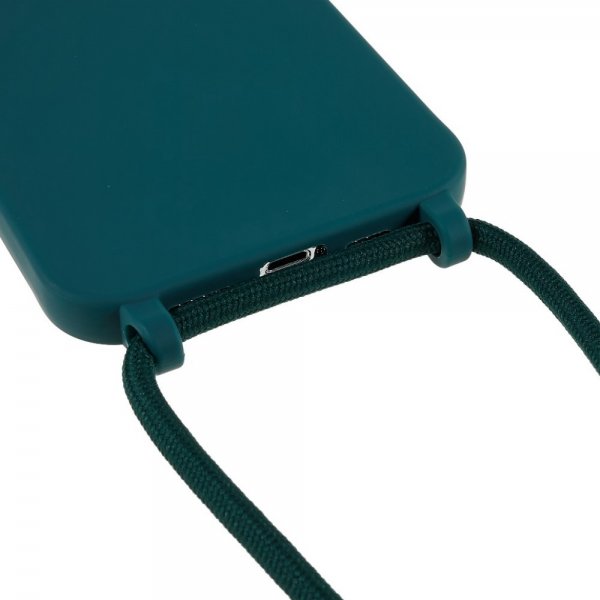 iPhone 14 Pro Max Cover med Strap Grøn