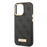 Guess iPhone 14 Pro Max Cover Metal Plate Logo MagSafe Sort