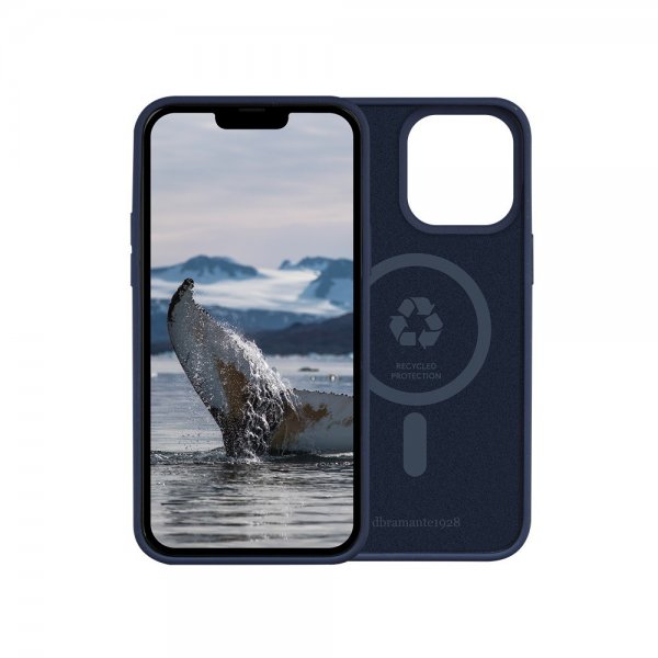 dbramante1928 iPhone 14 Pro Max Cover Monaco MagSafe Pacific Blue