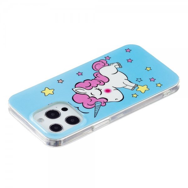 iPhone 14 Pro Max Cover Motiv Enhjørning