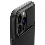 Spigen iPhone 14 Pro Max Cover Optik Armor MagFit Sort