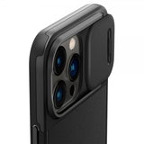 Spigen iPhone 14 Pro Max Cover Optik Armor MagFit Sort
