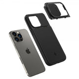 Spigen iPhone 14 Pro Max Cover Optik Armor MagFit Sort