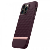 Caseology iPhone 14 Pro Max Cover Parallax Mag Burgundy Bean