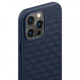 Caseology iPhone 14 Pro Max Cover Parallax Mag Midnight Blue