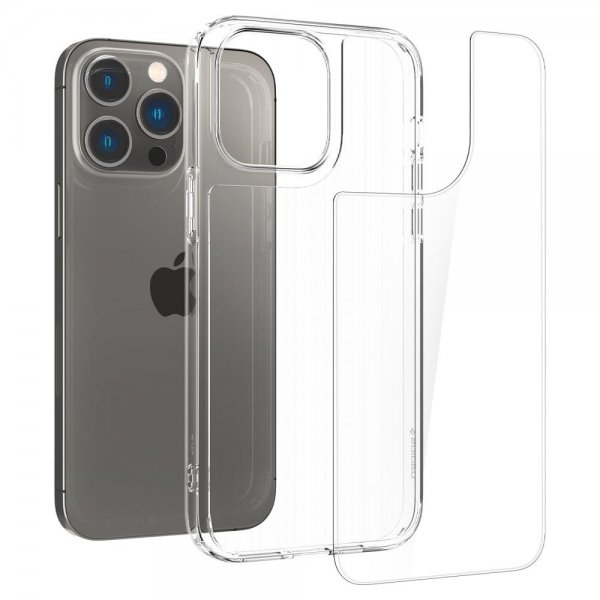 Spigen iPhone 14 Pro Max Cover Quartz Hybrid Crystal Clear