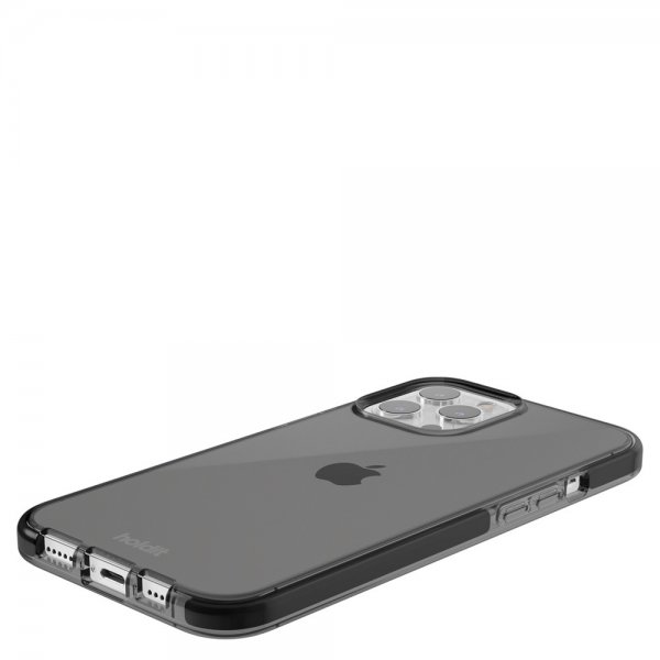 Holdit iPhone 14 Pro Max Cover Seethru Sort