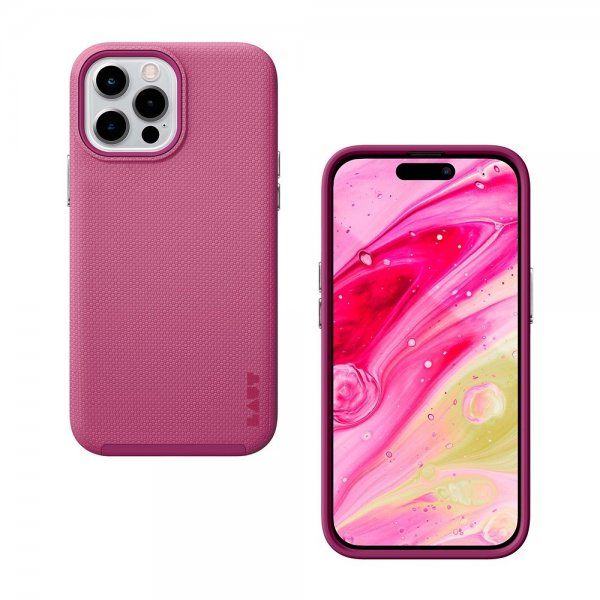 LAUT iPhone 14 Pro Max Cover Shield Bubblegum Pink