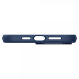 Spigen iPhone 14 Pro Max Cover Silicone Fit MagFit Navy Blue