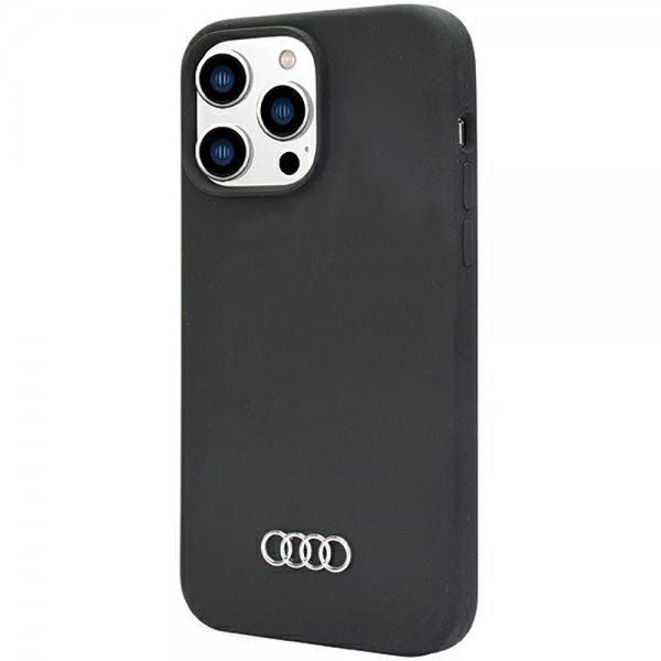 Audi iPhone 14 Pro Max Skal Silikone Sort
