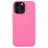 holdit iPhone 14 Pro Max Cover Silikone Bright Pink