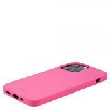 holdit iPhone 14 Pro Max Cover Silikone Bright Pink