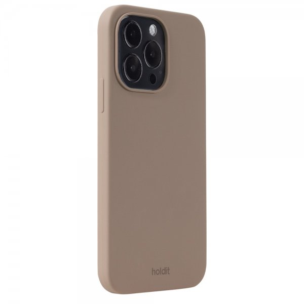 holdit iPhone 14 Pro Max Cover Silikone Mocha Brown