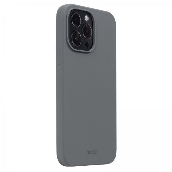 holdit iPhone 14 Pro Max Cover Silikone Space Gray