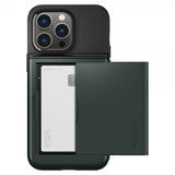 Spigen iPhone 14 Pro Max Cover Slim Armor CS Abyss Green