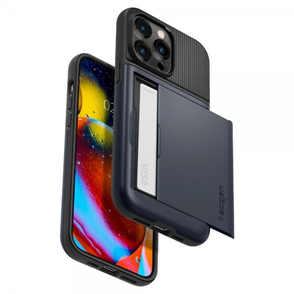 Spigen iPhone 14 Pro Max Cover Slim Armor CS Metal Slate