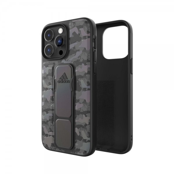 Adidas iPhone 14 Pro Max Cover SP Grip Case Camo Sort