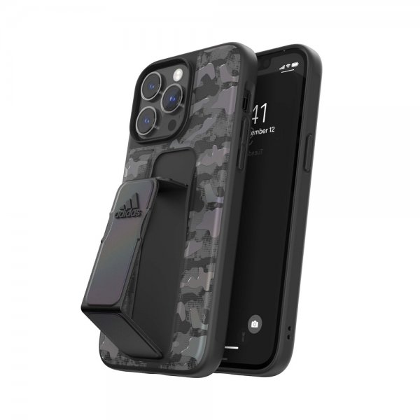 Adidas iPhone 14 Pro Max Cover SP Grip Case Camo Sort