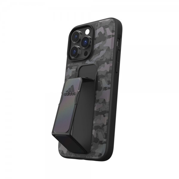 Adidas iPhone 14 Pro Max Cover SP Grip Case Camo Sort