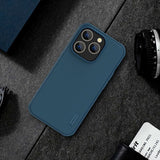 Nillkin iPhone 14 Pro Max Cover Super Frosted Shield Pro Blå
