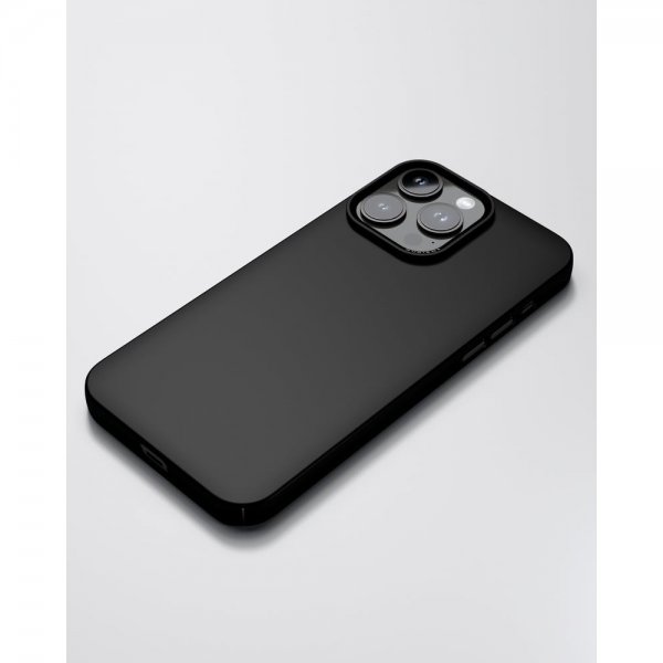 Nudient iPhone 14 Pro Max Cover Thin Case MagSafe Ink Black