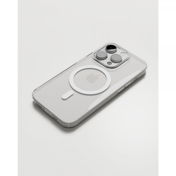 Nudient iPhone 14 Pro Max Cover Thin Case MagSafe Transparent