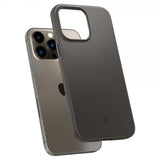 Spigen iPhone 14 Pro Max Cover Thin Fit Gunmetal