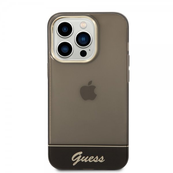 Guess iPhone 14 Pro Max Cover Translucent Sort
