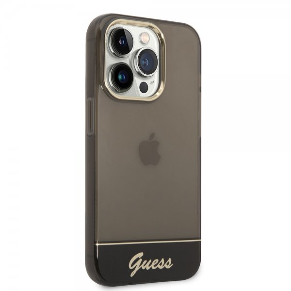 Guess iPhone 14 Pro Max Cover Translucent Sort
