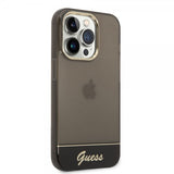 Guess iPhone 14 Pro Max Cover Translucent Sort