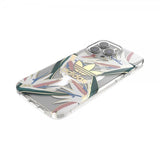 Adidas iPhone 14 Pro Max Cover Trefoil Klar Etui MagSafe Gold