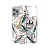 Adidas iPhone 14 Pro Max Cover Trefoil Klar Etui MagSafe Gold