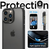 Spigen iPhone 14 Pro Max Cover Ultra Hybrid Frost Black