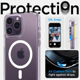 Spigen iPhone 14 Pro Max Cover Ultra Hybrid MagFit Frost Clear