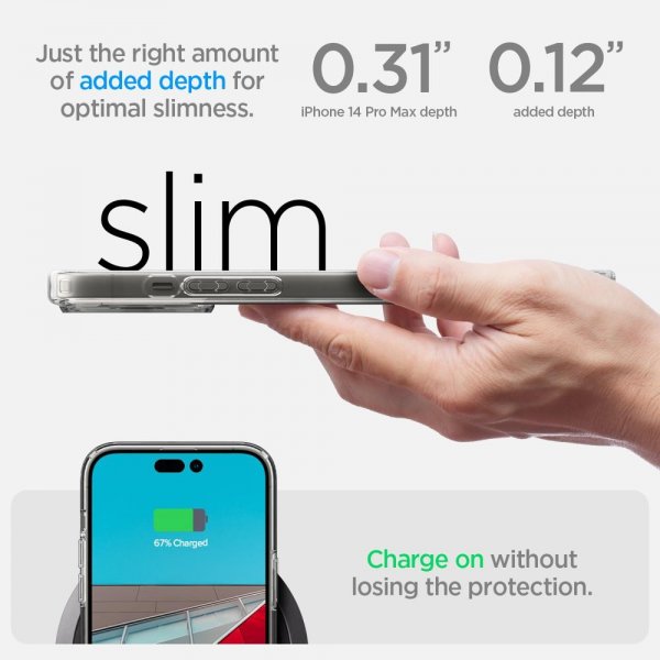 Spigen iPhone 14 Pro Max Cover Ultra Hybrid MagFit Graphite